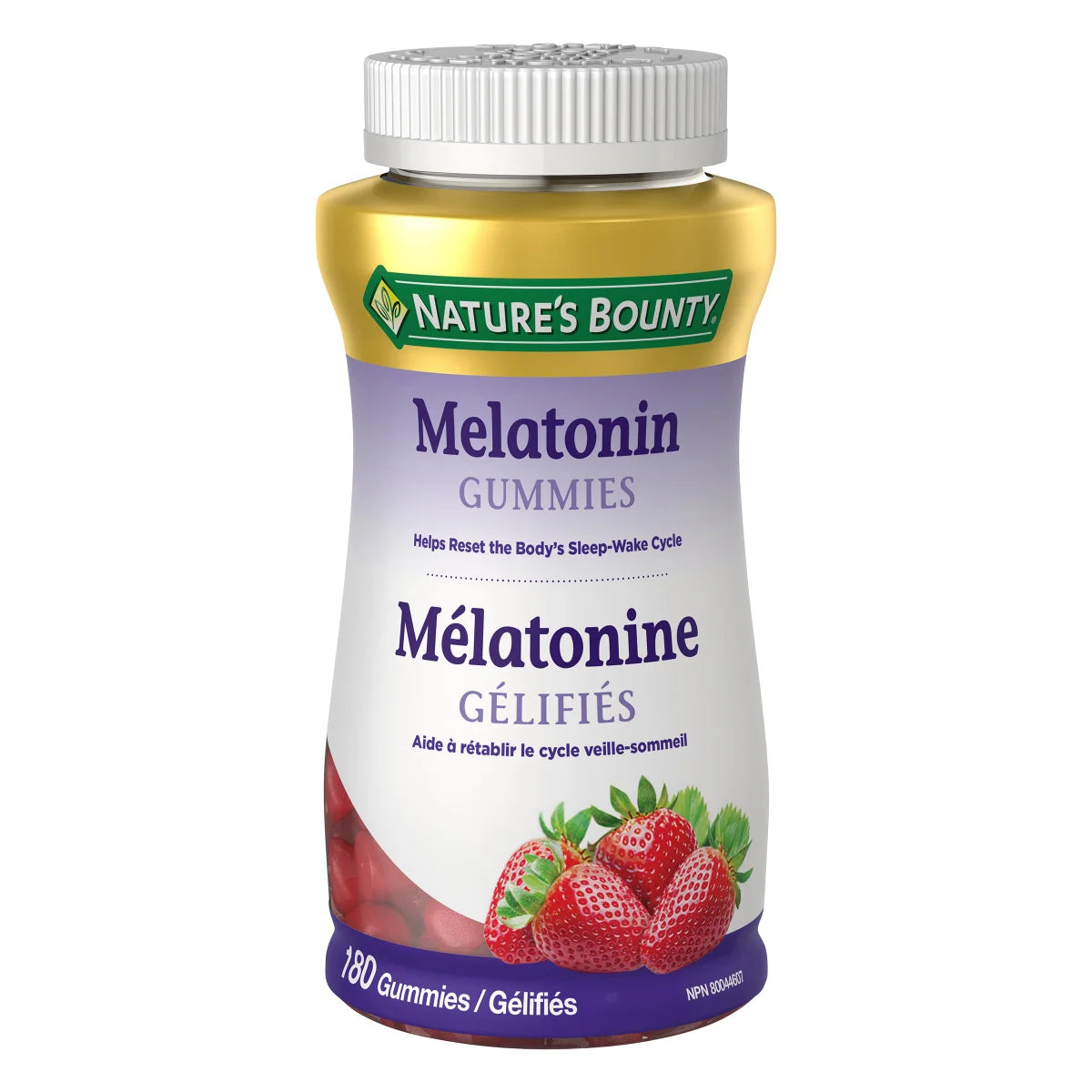 Nature's Bounty Melatonin Gummies, 180 Gummies
