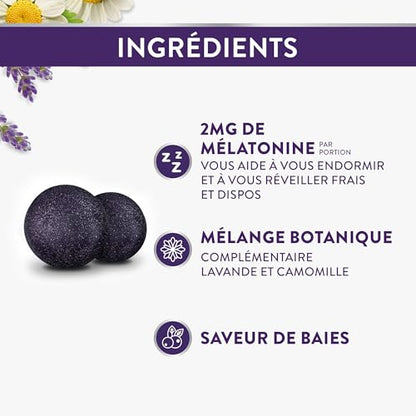 Vicks ZzzQuil PURE Zzzs Melatonin Sleep Aid Gummies – 48 Count