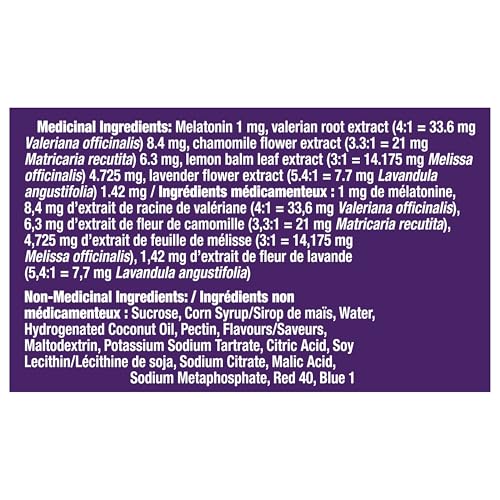 Vicks ZzzQuil PURE Zzzs Melatonin Sleep Aid Gummies – 48 Count