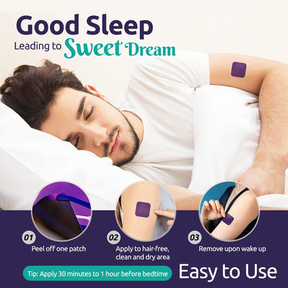 Sleep Patches for Adults – Upgraded, Easy-to-Use 60-Patch Set