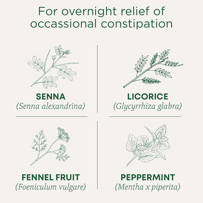 Traditional Medicinals Organic Peppermint Herbal Tea – Senna & Fennel Blend