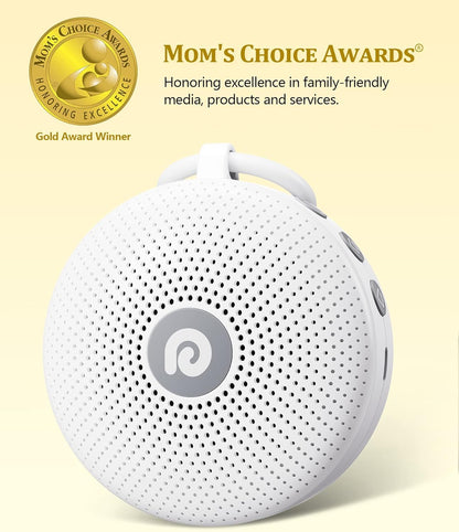 Dreamegg White Noise Machine - Portable Sound Machine for Baby Adult, Features Powerful Battery, 21 Soothing Sounds for Sleeping, Rechargeable Sleep Aid Sound Machine Baby for Home Travel Nursery Gift