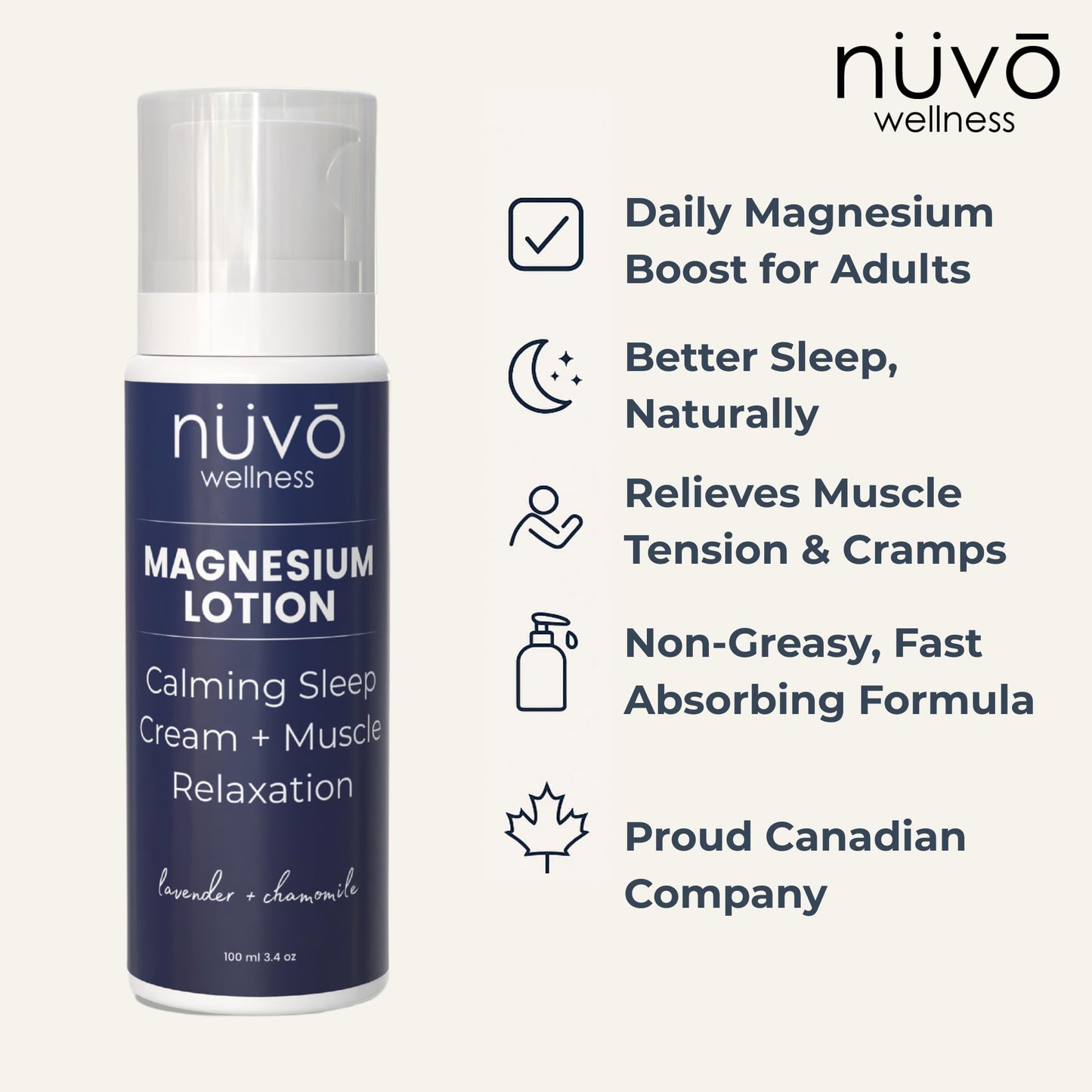 Magnesium Lotion + Pillow Sleep Spray Bundle – Gentle Nighttime Relaxation for Kids & Families