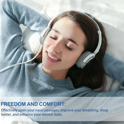 50Pcs Nasal Strips for Snoring, Extra Strength Nose Strips Breathing, Nose Tape for Sports and Sleep, Anti Snoring Strips Help Stop Snoring and Nasal Congestion Relief