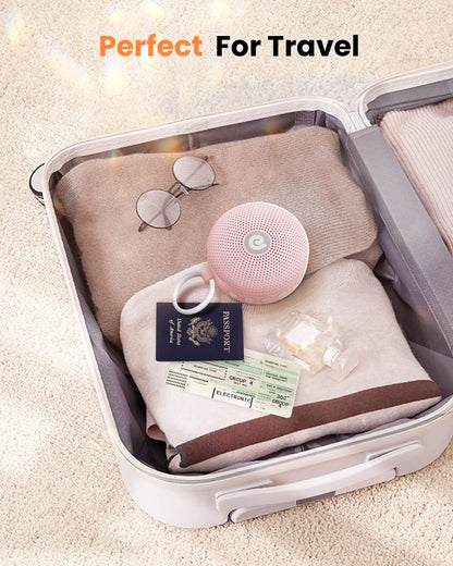 Dreamegg White Noise Machine - Portable Sound Machine for Baby Adult, Features Powerful Battery, 21 Soothing Sounds for Sleeping, Rechargeable Sleep Aid Sound Machine Baby for Home Travel Nursery Gift