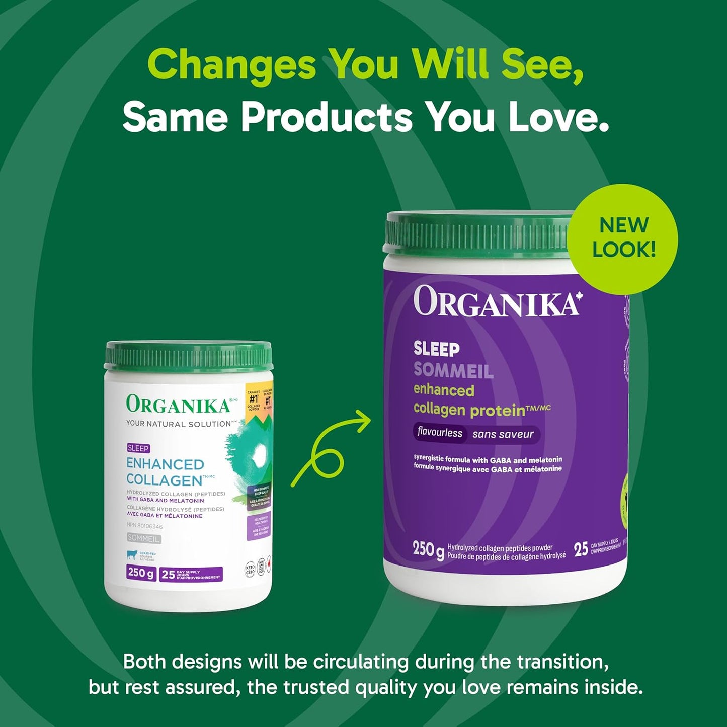 Organika Enhanced Collagen Sleep – Collagen with GABA & Melatonin – 250 g