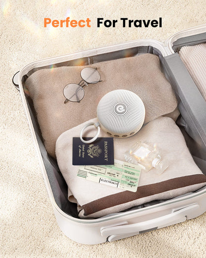 Dreamegg White Noise Machine - Portable Sound Machine for Baby Adult, Features Powerful Battery, 21 Soothing Sounds for Sleeping, Rechargeable Sleep Aid Sound Machine Baby for Home Travel Nursery Gift