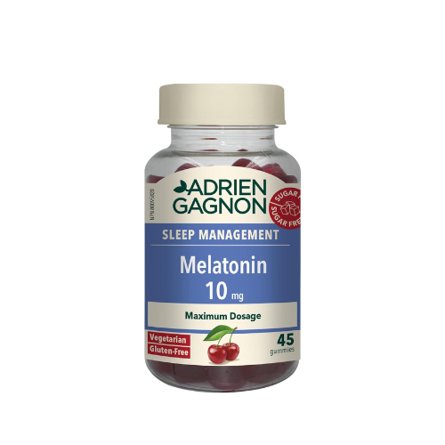 Sleep Aid –  sachets Adrien Gagnon – Sugar-Free 45 Gummies – 10 mg,
