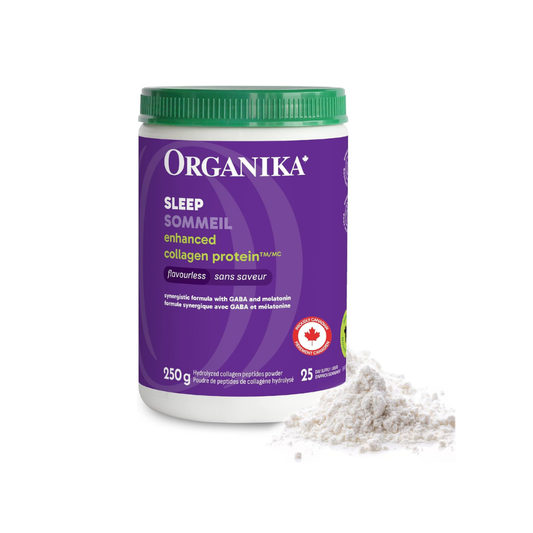 Organika Enhanced Collagen Sleep – Collagen with GABA & Melatonin – 250 g